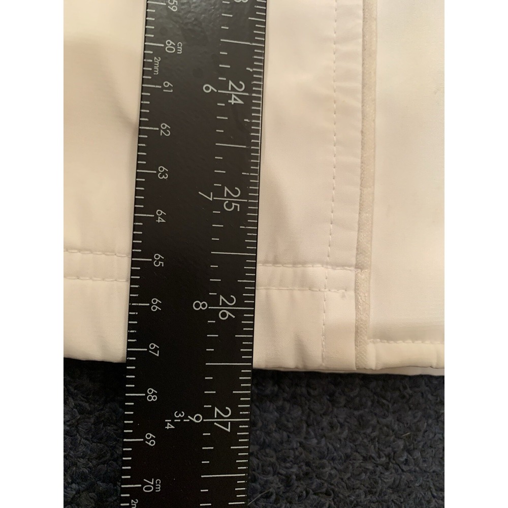 Liz Claiborne Jacket Women's Size Medium White Full Zip Hood - Picture 10 of 15